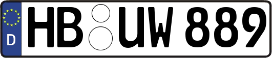 HB-UW889