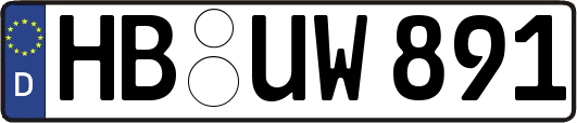 HB-UW891