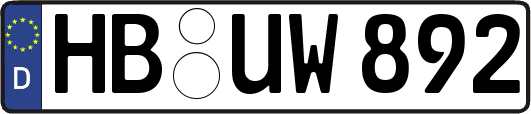 HB-UW892