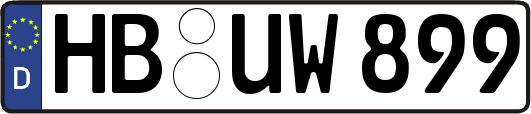 HB-UW899