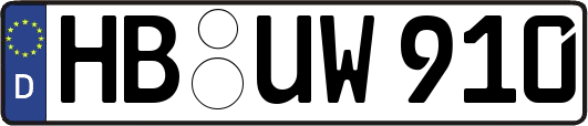 HB-UW910