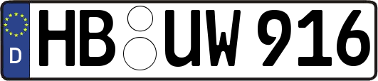 HB-UW916