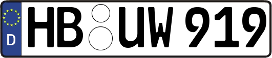 HB-UW919