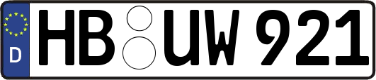 HB-UW921