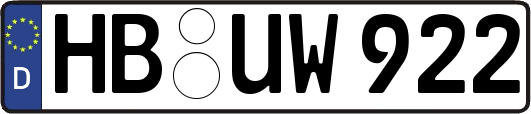 HB-UW922