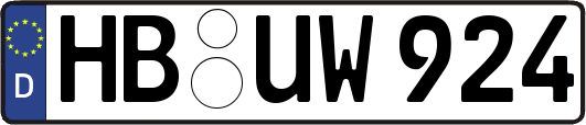 HB-UW924