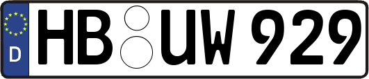 HB-UW929