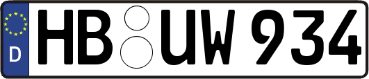 HB-UW934