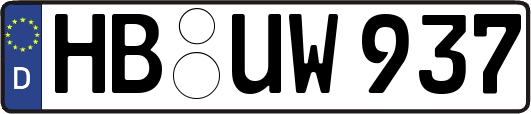 HB-UW937