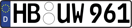 HB-UW961