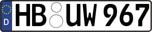 HB-UW967