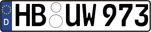HB-UW973