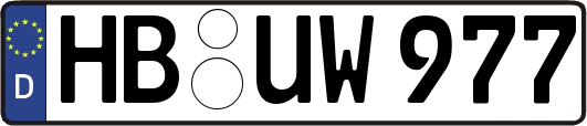 HB-UW977