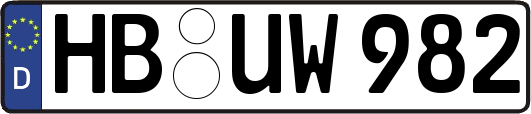 HB-UW982