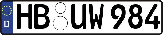 HB-UW984