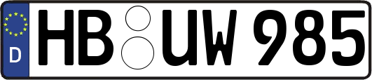 HB-UW985