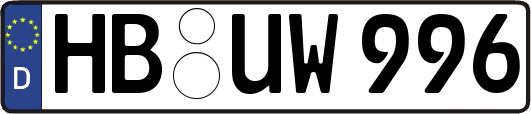 HB-UW996