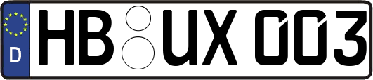 HB-UX003