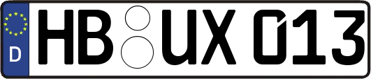 HB-UX013