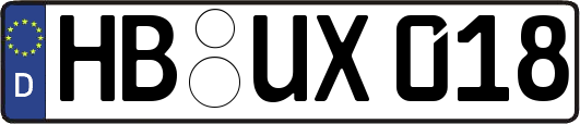 HB-UX018
