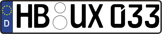HB-UX033