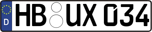 HB-UX034