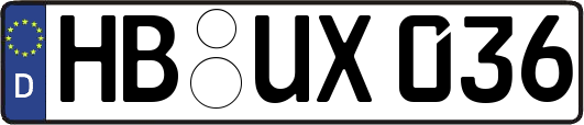 HB-UX036