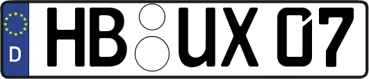 HB-UX07