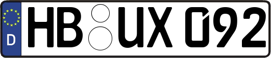 HB-UX092