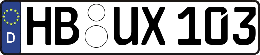 HB-UX103