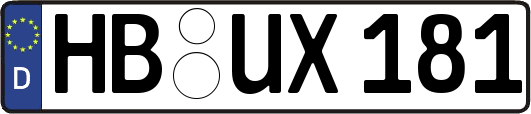 HB-UX181