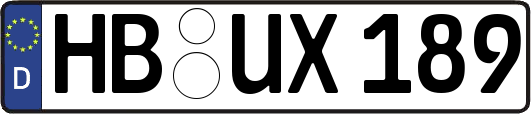 HB-UX189