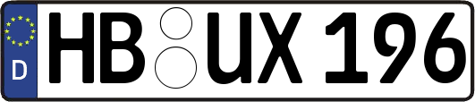 HB-UX196