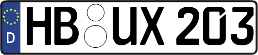 HB-UX203
