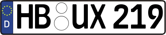 HB-UX219