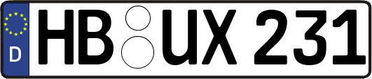 HB-UX231