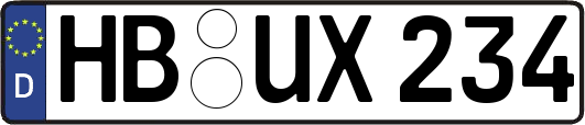 HB-UX234
