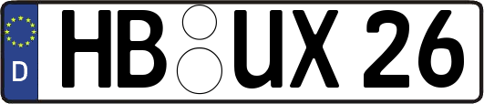 HB-UX26
