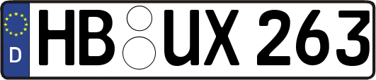 HB-UX263