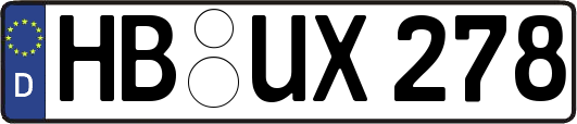 HB-UX278