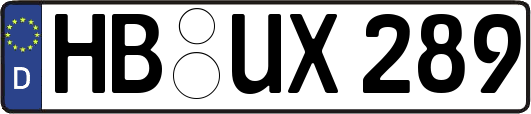 HB-UX289