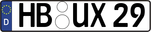 HB-UX29