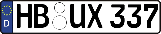 HB-UX337
