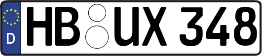 HB-UX348