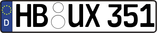 HB-UX351