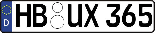 HB-UX365