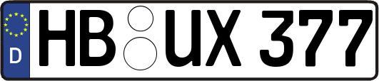 HB-UX377