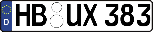 HB-UX383