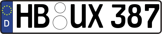 HB-UX387