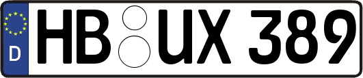 HB-UX389